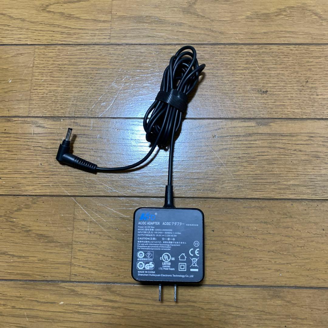 Lenovo ideapad 110S 80WG00EGJP、社外アダプタ