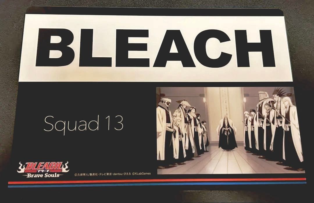 BLEACH 護廷十三隊 ブレソル Brave Souls 下敷き 超レア