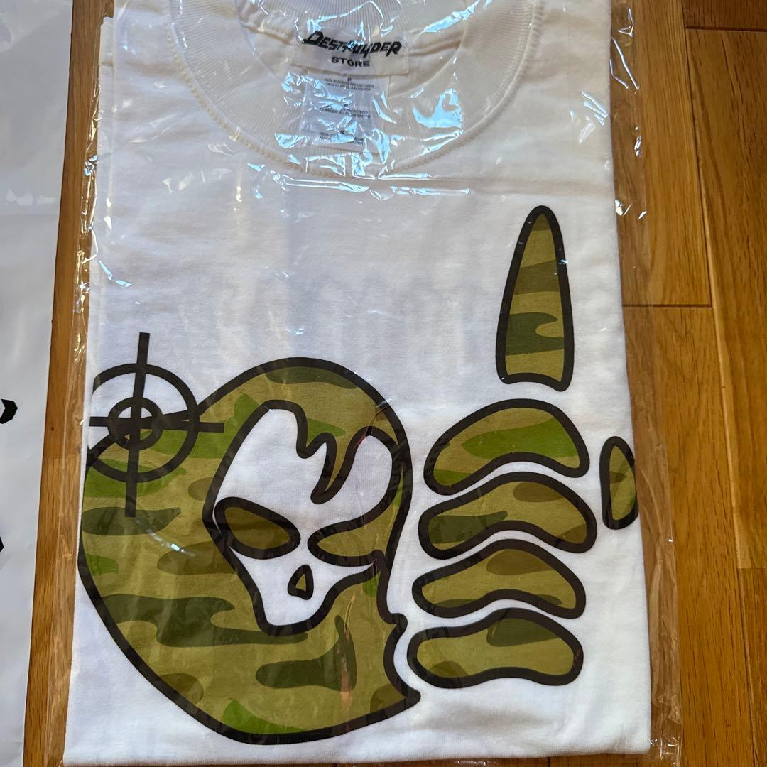 マッドカプセルマーケッツ限定DESTROYER カモフラージュスカルTシャツ S