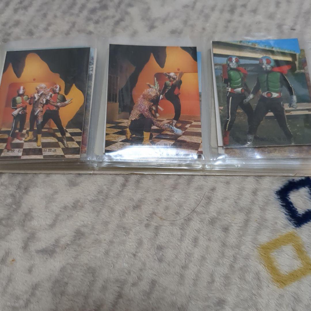I*2様 旧仮面ライダーカードアルバムまとめ売り