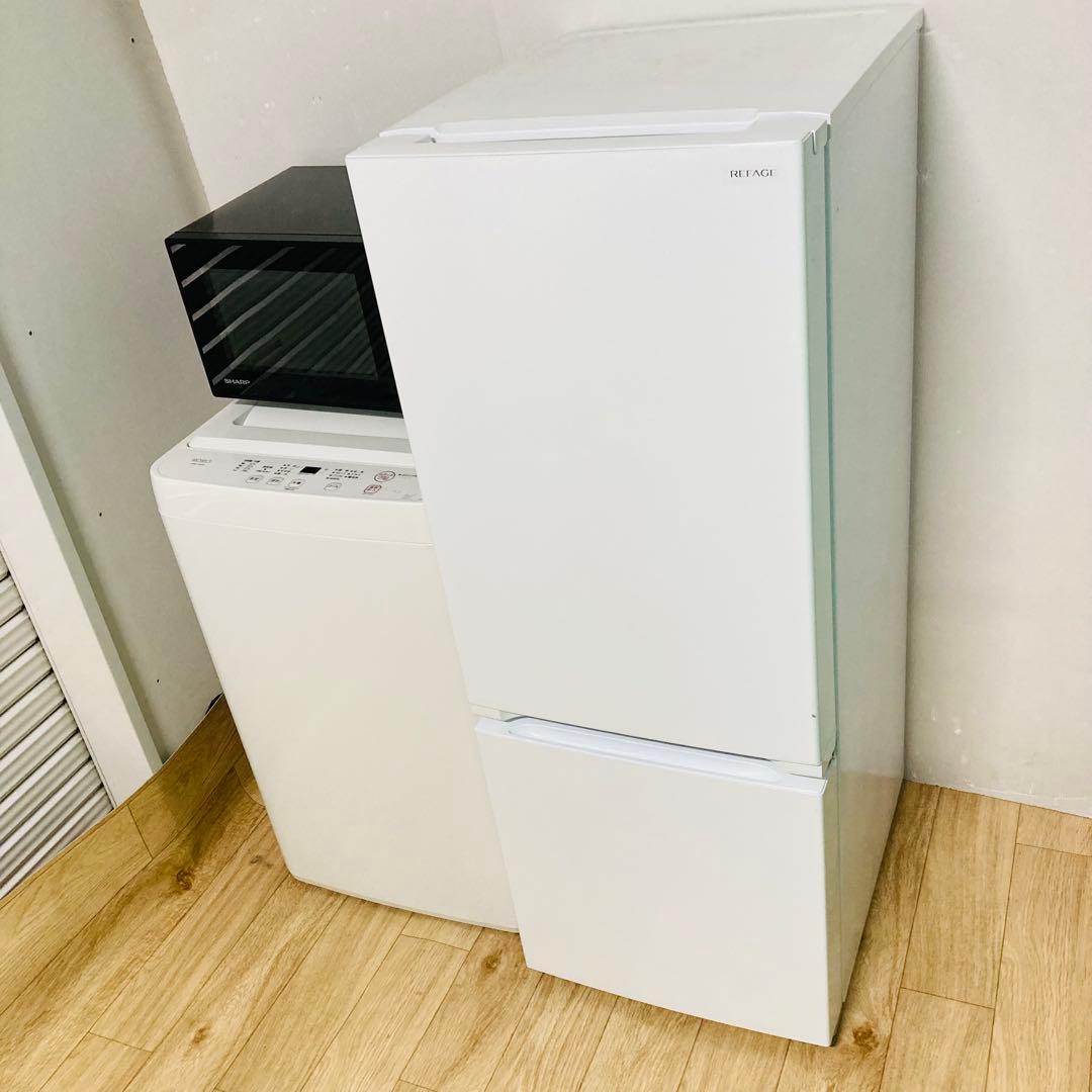美品高年式ヤマダセレクトシャープ1人暮らし家電セット❗️大阪、大阪近郊配送設置無料