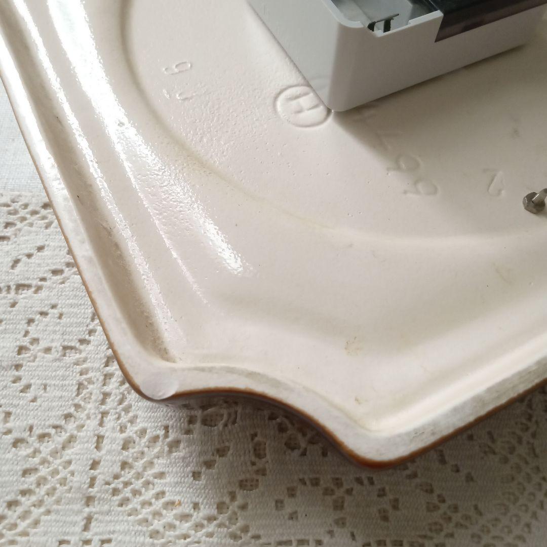 Kienzle 掛時計 ブラウン 陶器製　1970年代ドイツビンテージ