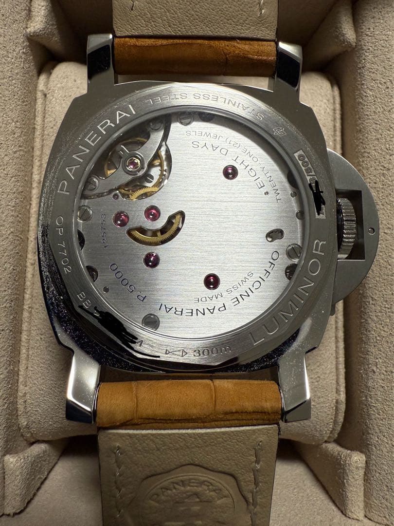 ふ*ぷ様 パネライ　ルミノール デストロ オット ジョルニ　保証書、箱等完品