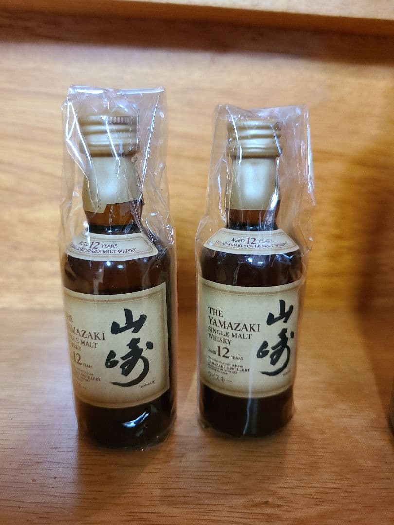 サントリー 山崎 シングルモルトウイスキー 700ml 12年ミニボトル