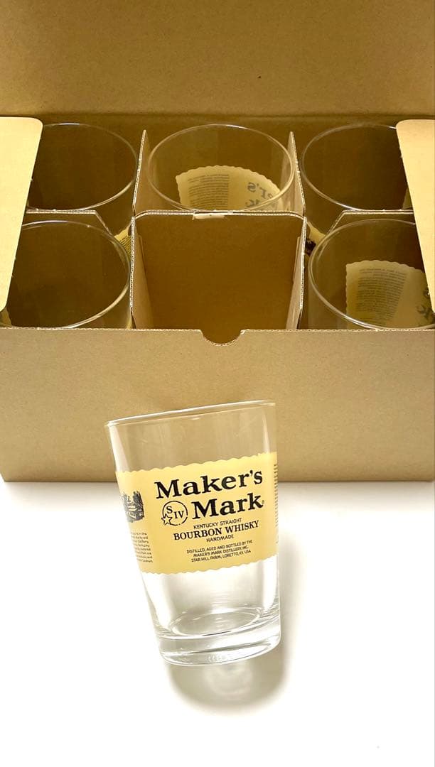 非売品 未使用 メーカーズマーク ラベルタンブラー タンブラー ロックグラス