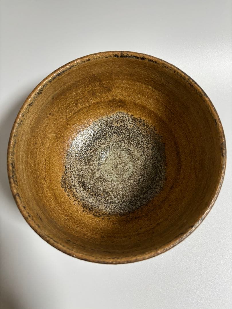 唐津焼　無名窯　福田忠夫造　窯変　抹茶碗　茶道具　茶碗