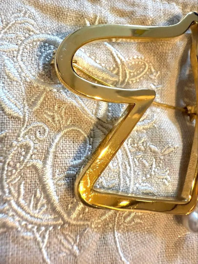 完売 セブンテン seventen ホースブローチ お馬さん ブローチ パール