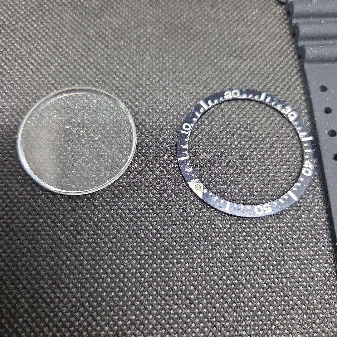 SEIKO SKX007 7S26-0020 ブラックボーイ稼働品　純正ベルト付