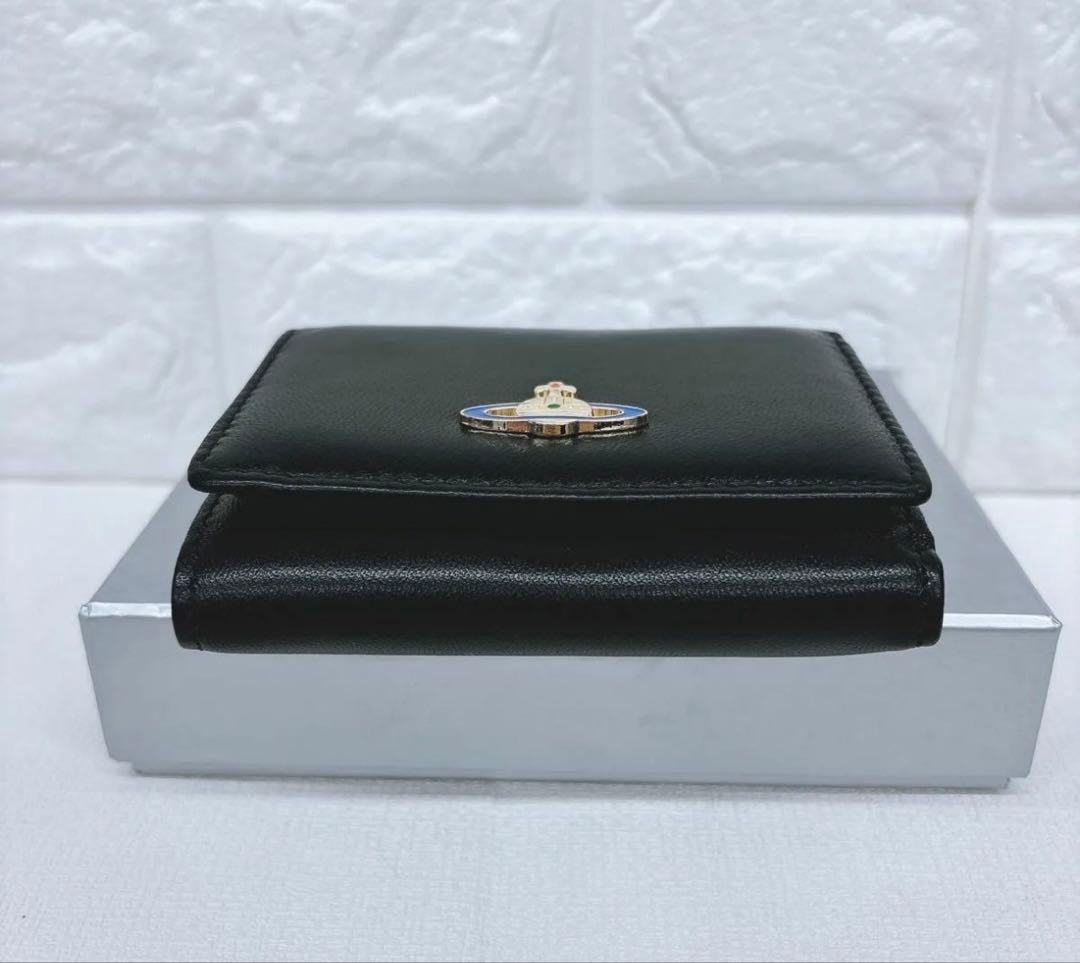 【最新作◇ショッパー付き】新品 ヴィヴィアン・ウエストウッド　三つ折り財布