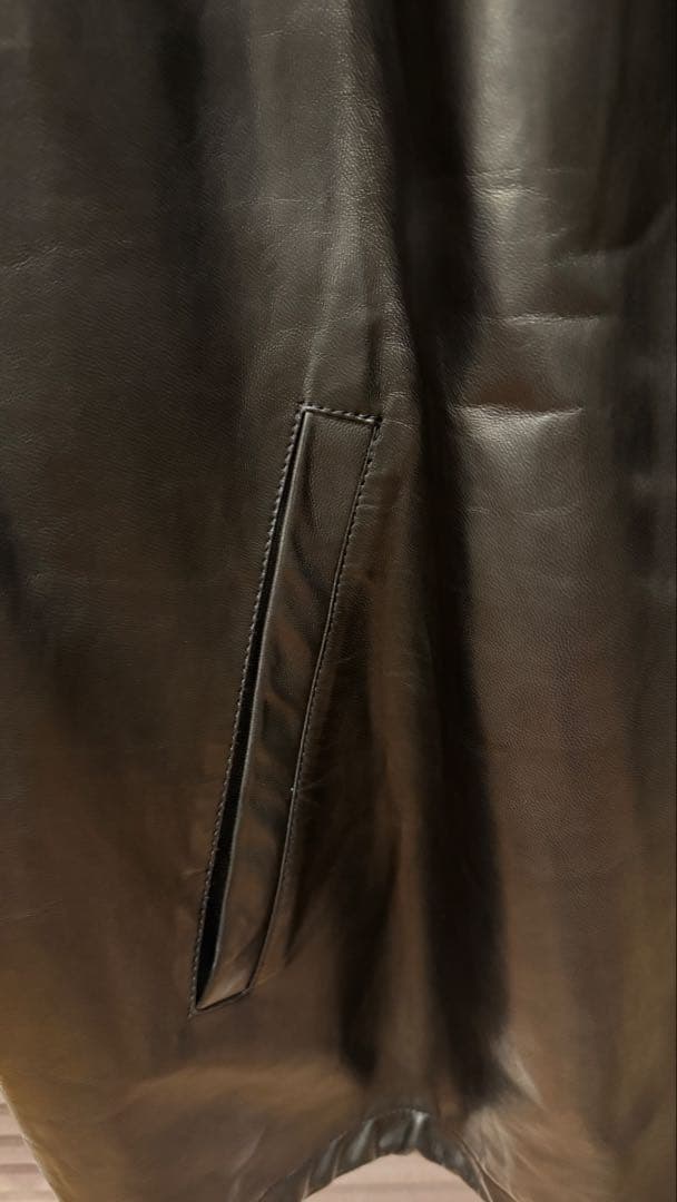 barbell object exclusive attic別注レザージャケット