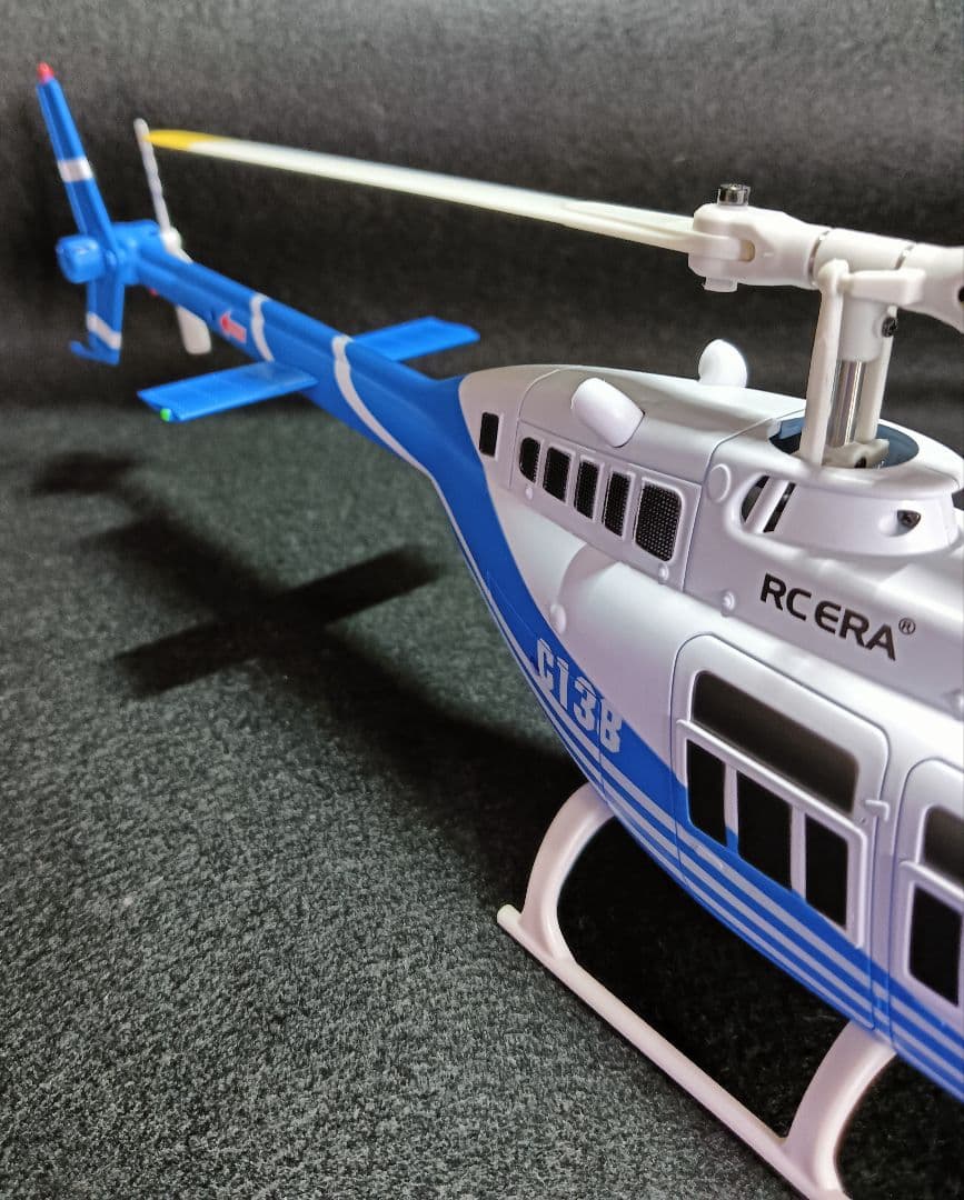 RC ERA C138ZCPRO Bell 6軸ジャイロスコープ ラジコン ヘリ