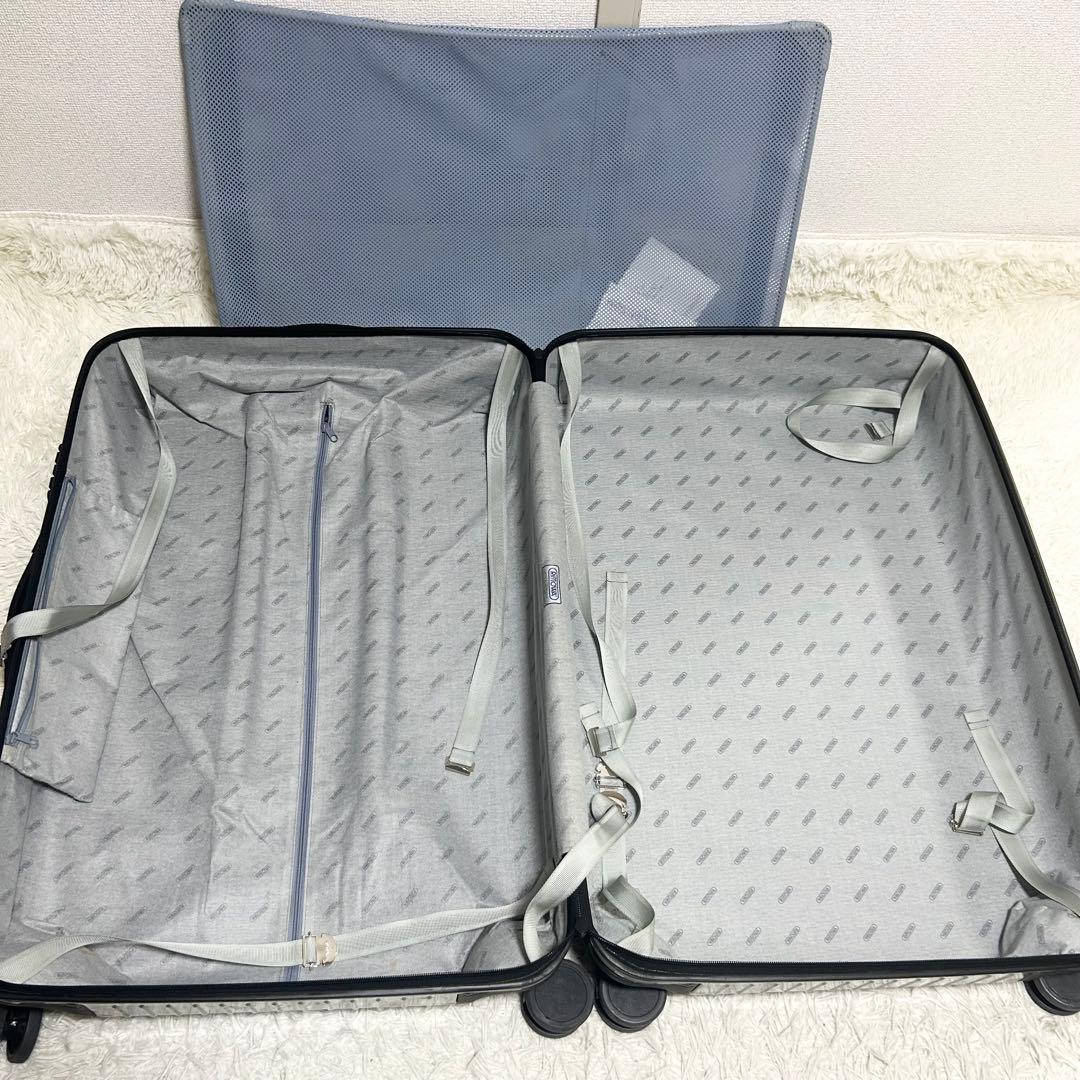 13836✨リモワ サルサ 4輪 TSAロック 特大 シルバー スーツケース