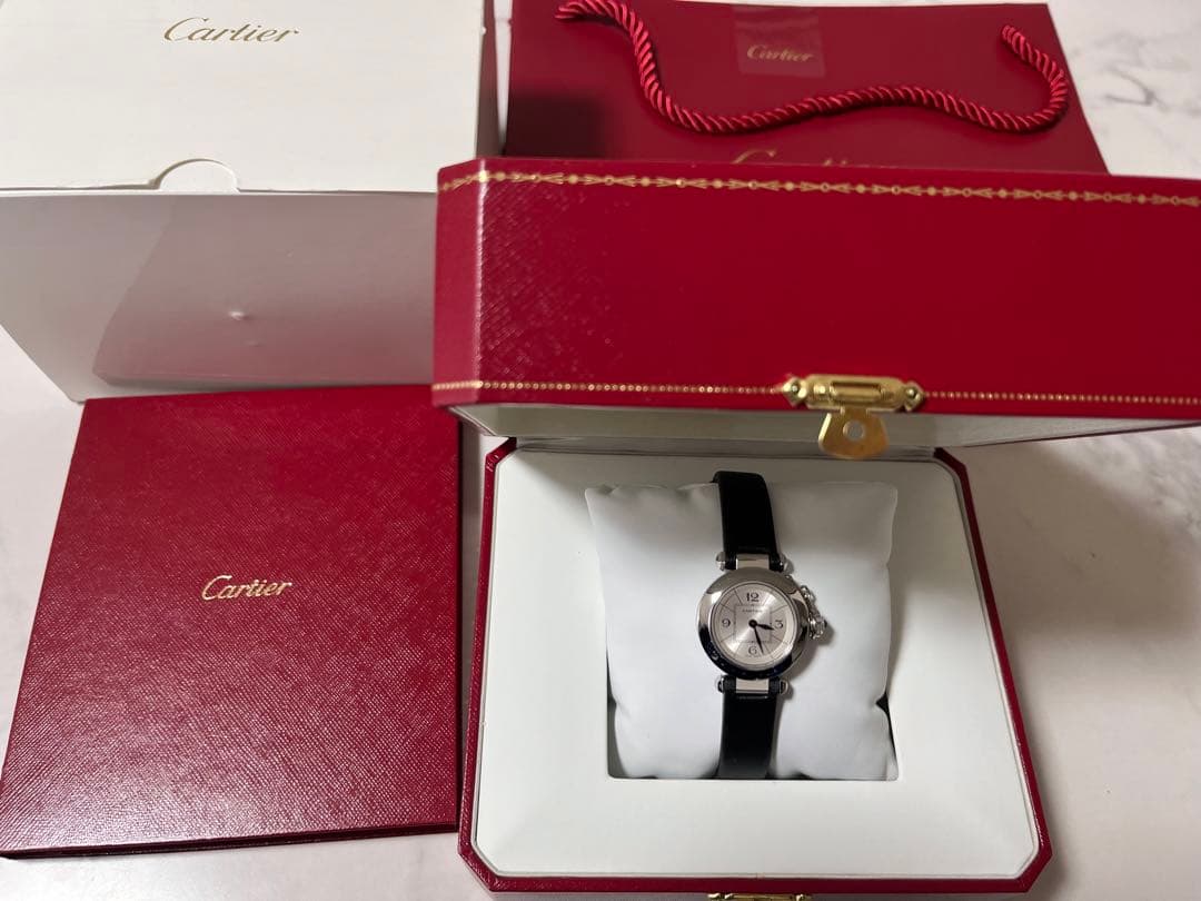 Cartier カルティエ　時計　ミスパシャ　美品
