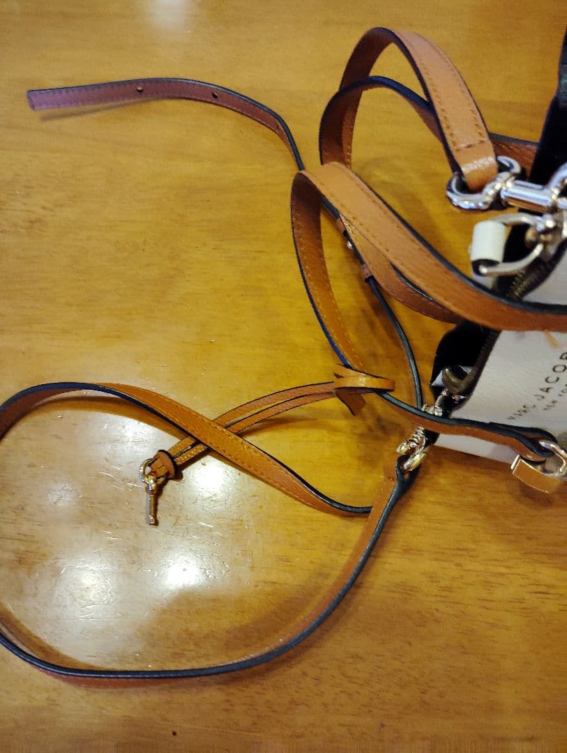 MARC JACOBS バイカラー ショルダーバッグ