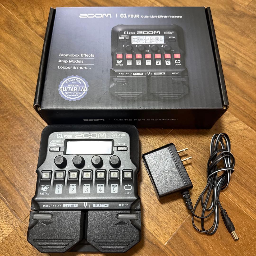 【美品】Zoom G1 four マルチエフェクター