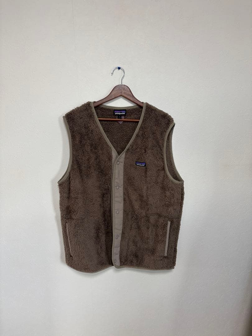 patagonia フリースベスト Lサイズ ブラウン