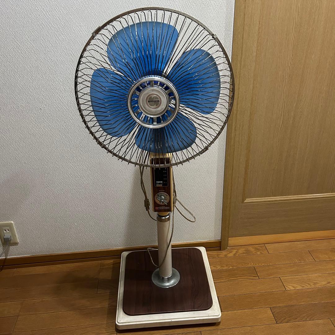 デ*ォ様 稼動 TOSHIBA 東芝 S-35DE レトロ 扇風機 ビンテージ