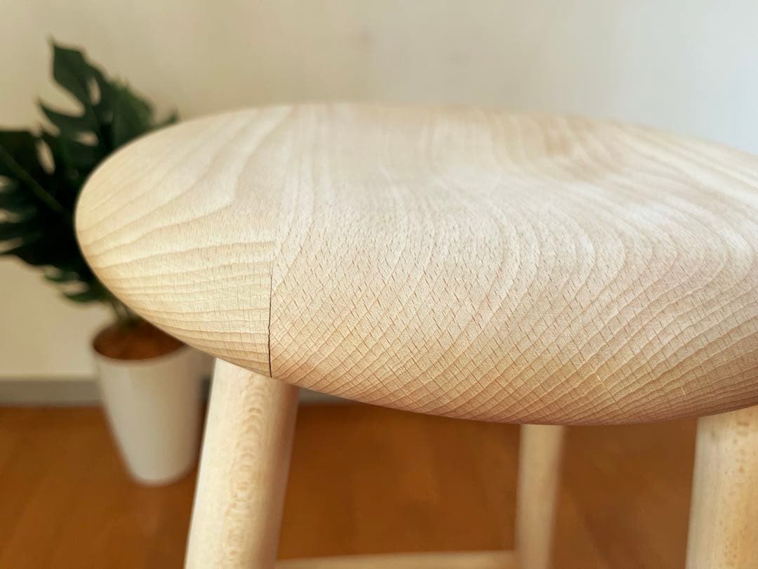 ノルディック スツール　③ 北欧モダン　デンマーク　ミッドセンチュリー　ビーチ材