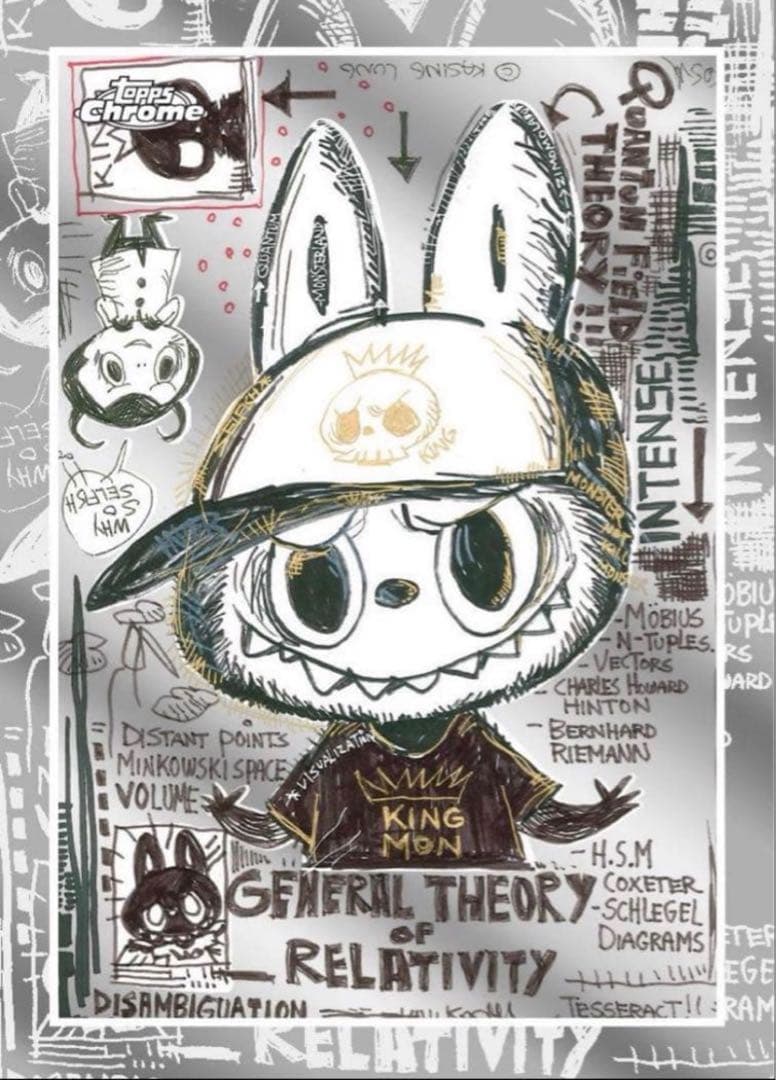 2025 Topps Chrome Labubu 1box 新品・未開封