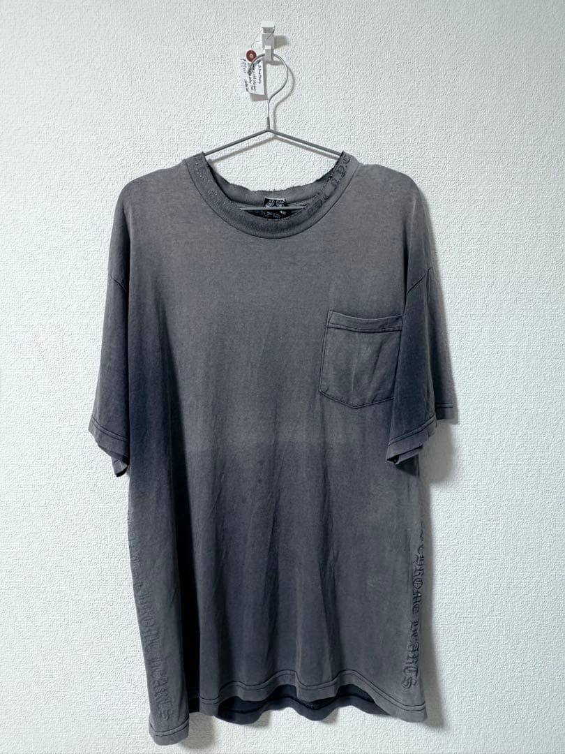 超希少！Chrome Hearts 90s ネック＆サイドロゴ Tシャツ L