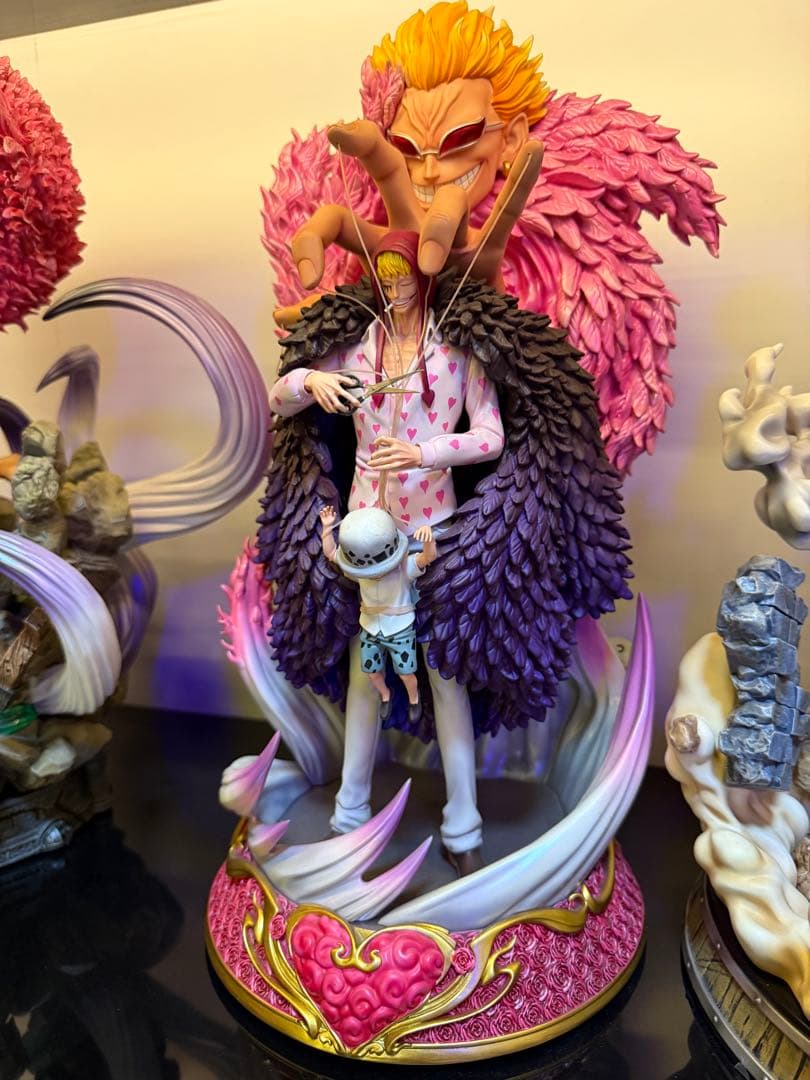 【ワンピース】コラソン&ドフラミンゴ ガレージキットフィギュア ONEPIECE