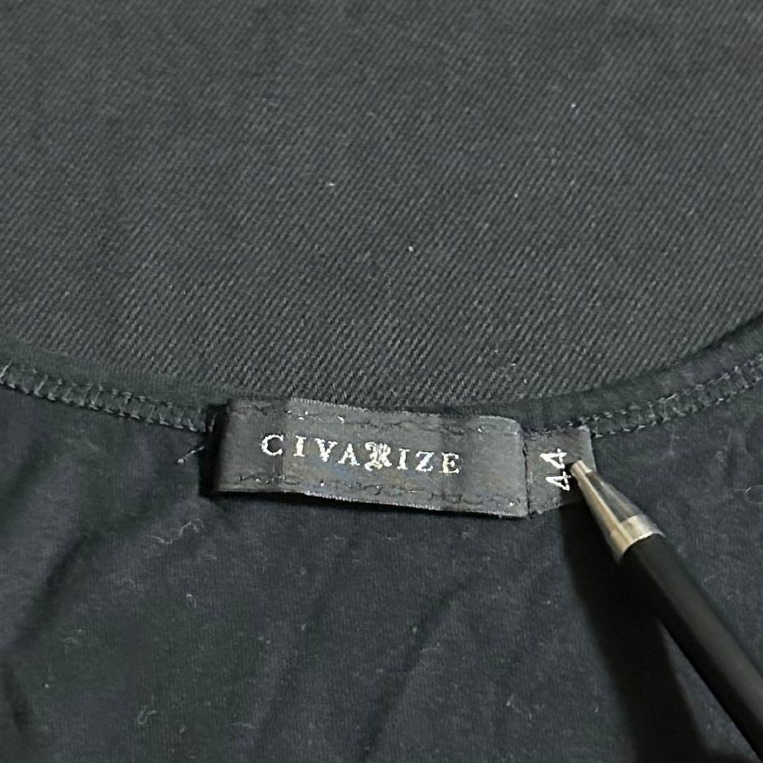 00s CIVARIZE アシメタンクトップ Size:44 ダメージレイヤード