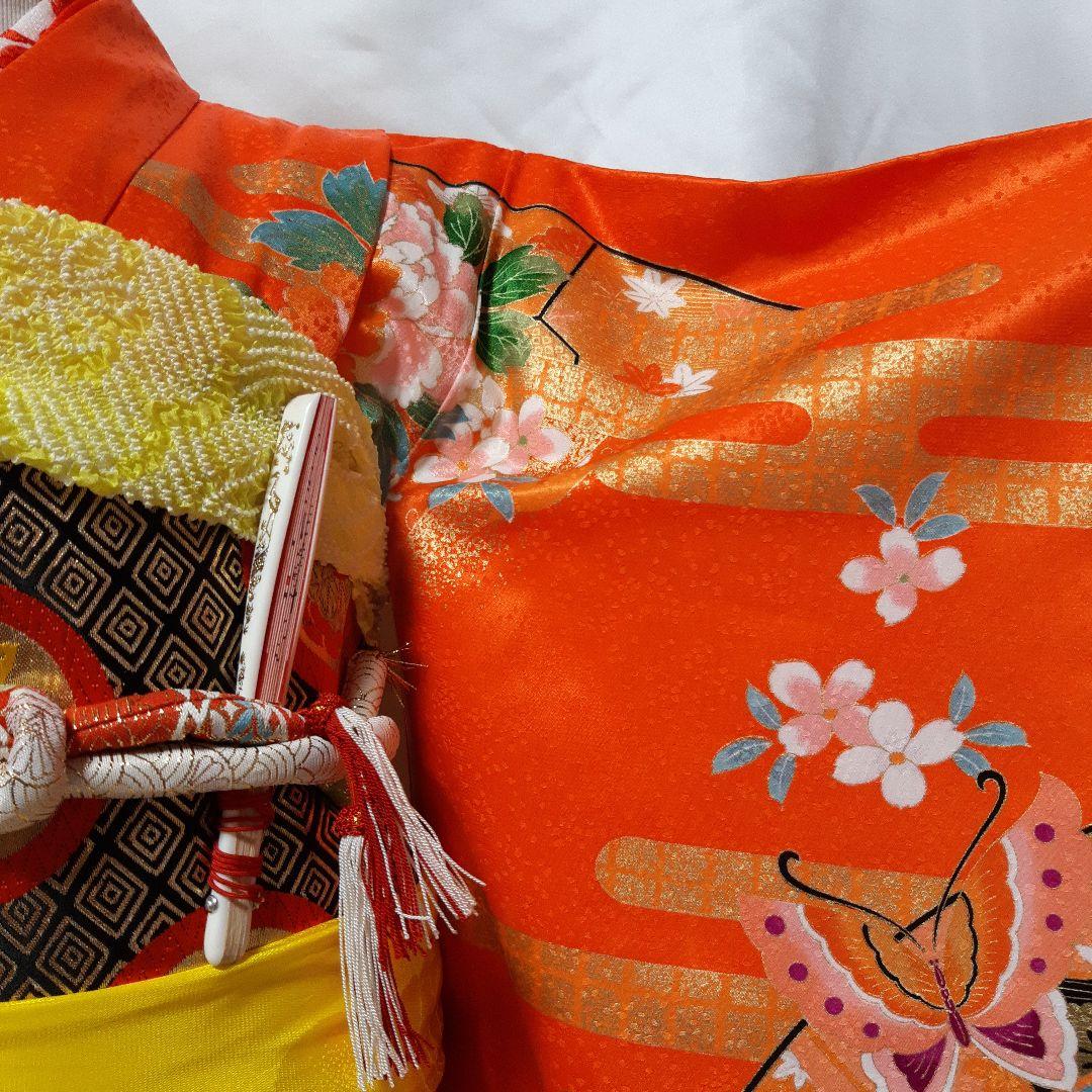 七五三 七歳 女の子 コーディネート一式