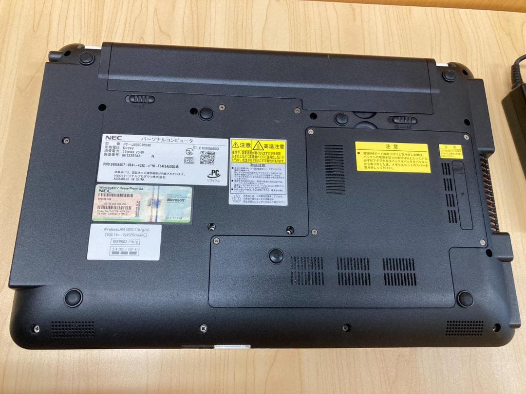 NEC LaVie ノートPC PC-LS550BS 6W