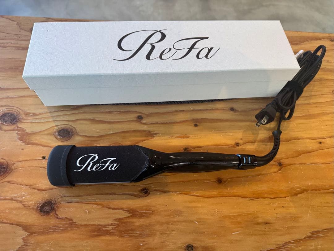 MTG リファ パワーストレートアイロン プロ ブラック　RE-BS-03A