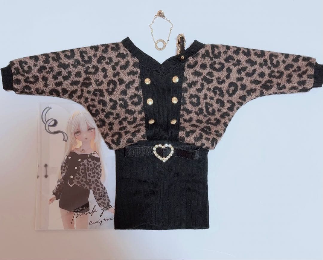 ディーラー様製 ドルフィードリーム MDD ワンピース ブラック ドール服