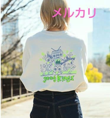 s**t kingz わくわくカートゥーンビッグシルエット　ロングTシャツ　新品