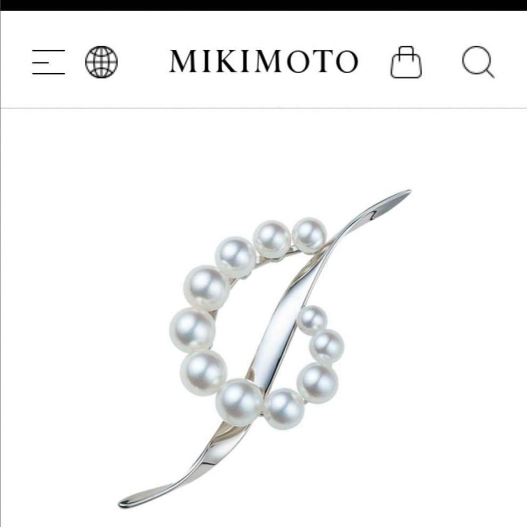 ✨美品✨ミキモト　K18 ブローチ