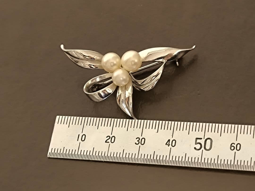 MIKIMOTO ミキモト アコヤ パール ブローチ