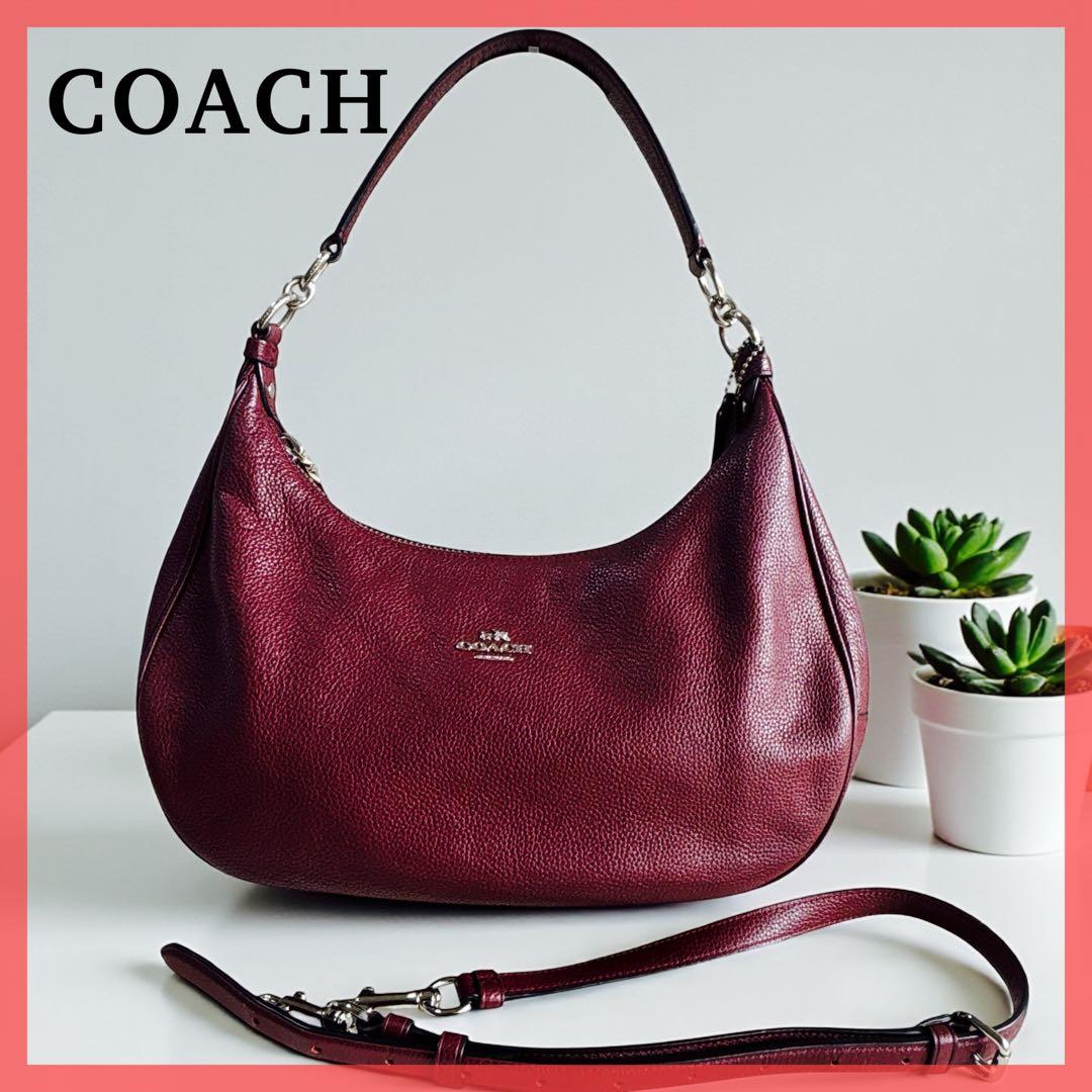 miiコーチ ショルダー バッグ レザー2way ワンショルダー 肩掛け