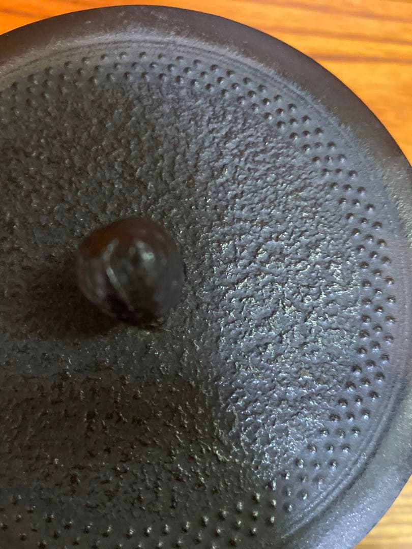 南部鉄器　鉄瓶　照光堂　あられ　雷紋　1.5L 茶道　茶道具