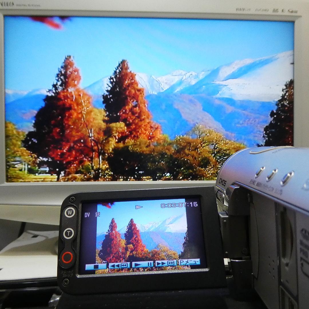 美品・動作品ソニー HDR-HC3 HDVビデオカメラ　DVDダビングに最適