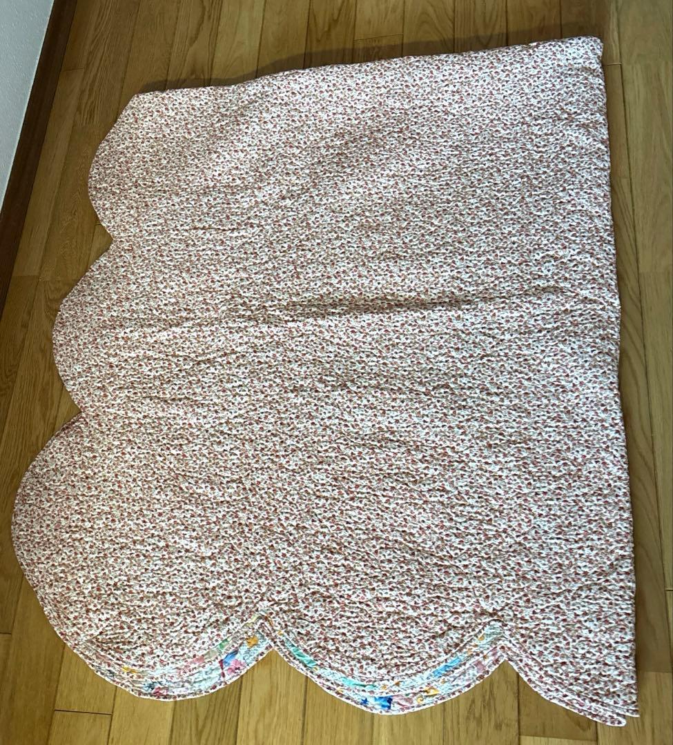 【美品】アメリカンアンティークキルト⭐︎ダブルウエディング 約208×180cm