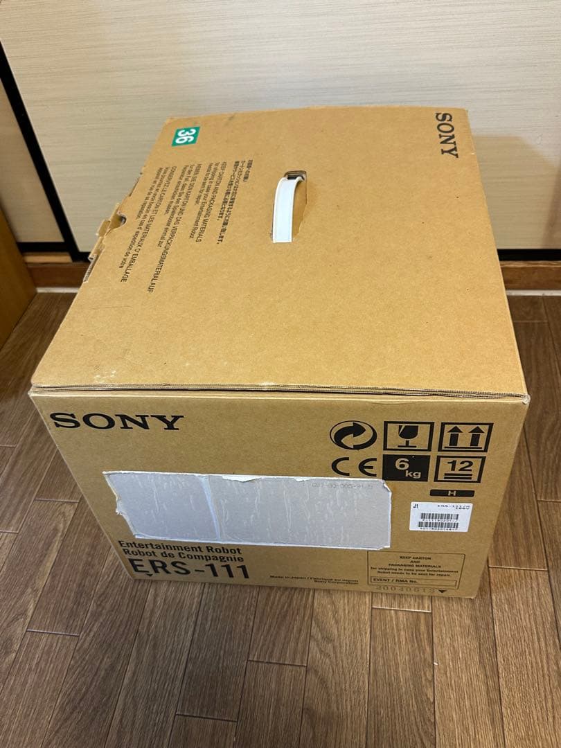 動作品　SONY AIBO ERS-1111 ブラック色