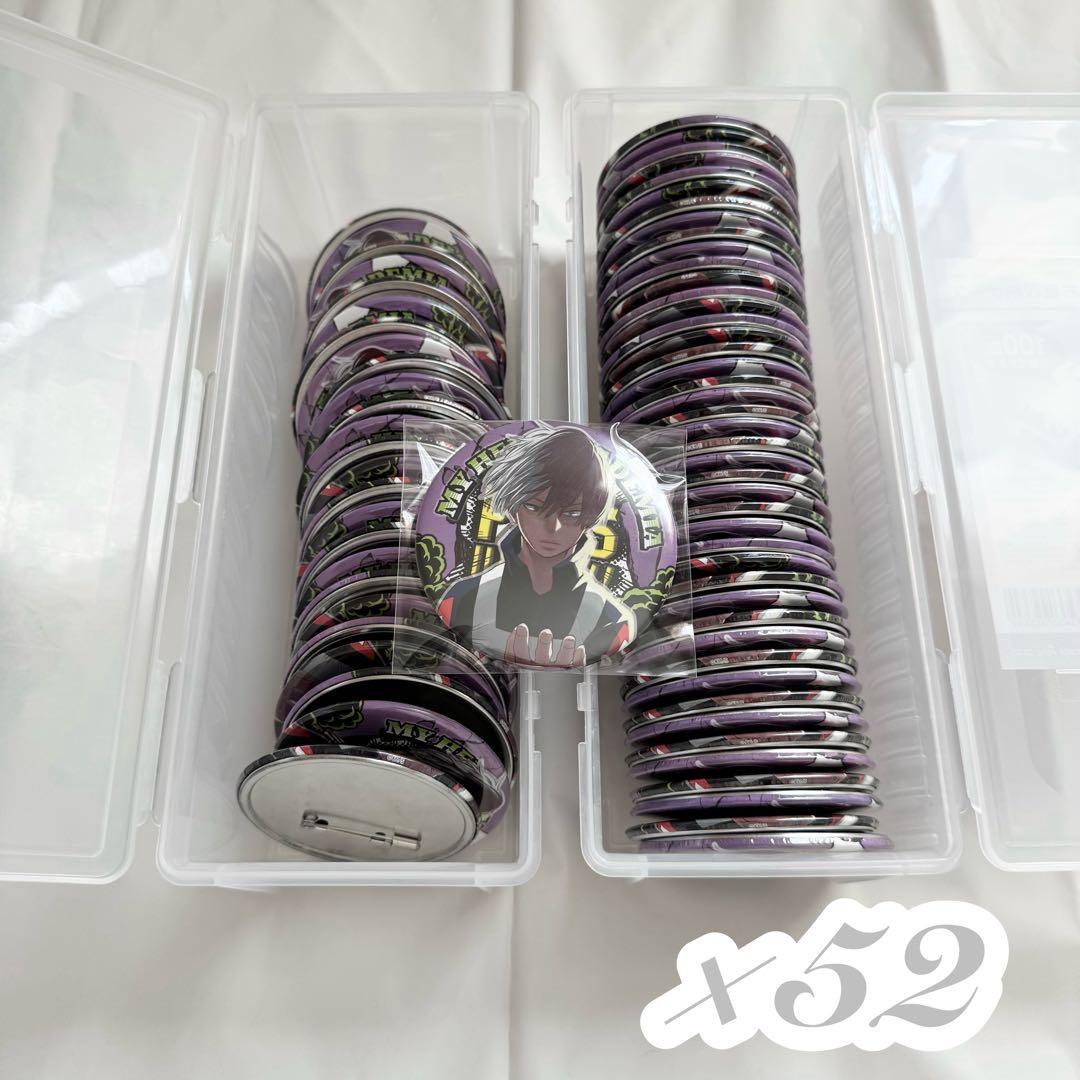 ヒロアカ 轟焦凍 コレクション缶バッジ 6弾 52点