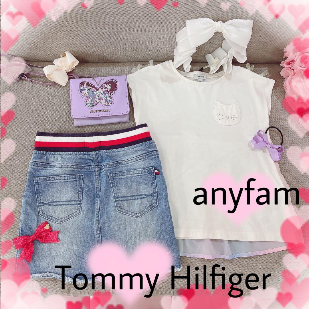 シャーリーテンプル❤️ファミリア❤️ワンピ❤️スカート❤️いちご❤️エニィファム❤️ギンガム