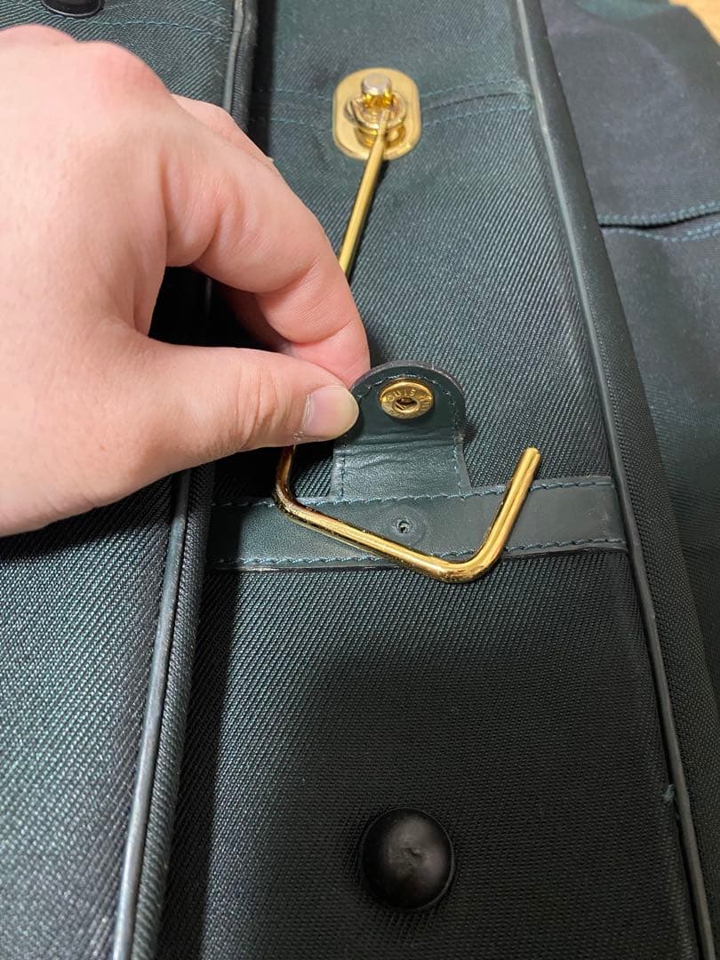 【ジャンク品】ヴィトン ガーメントケース ボストンバッグ タイガ 素材