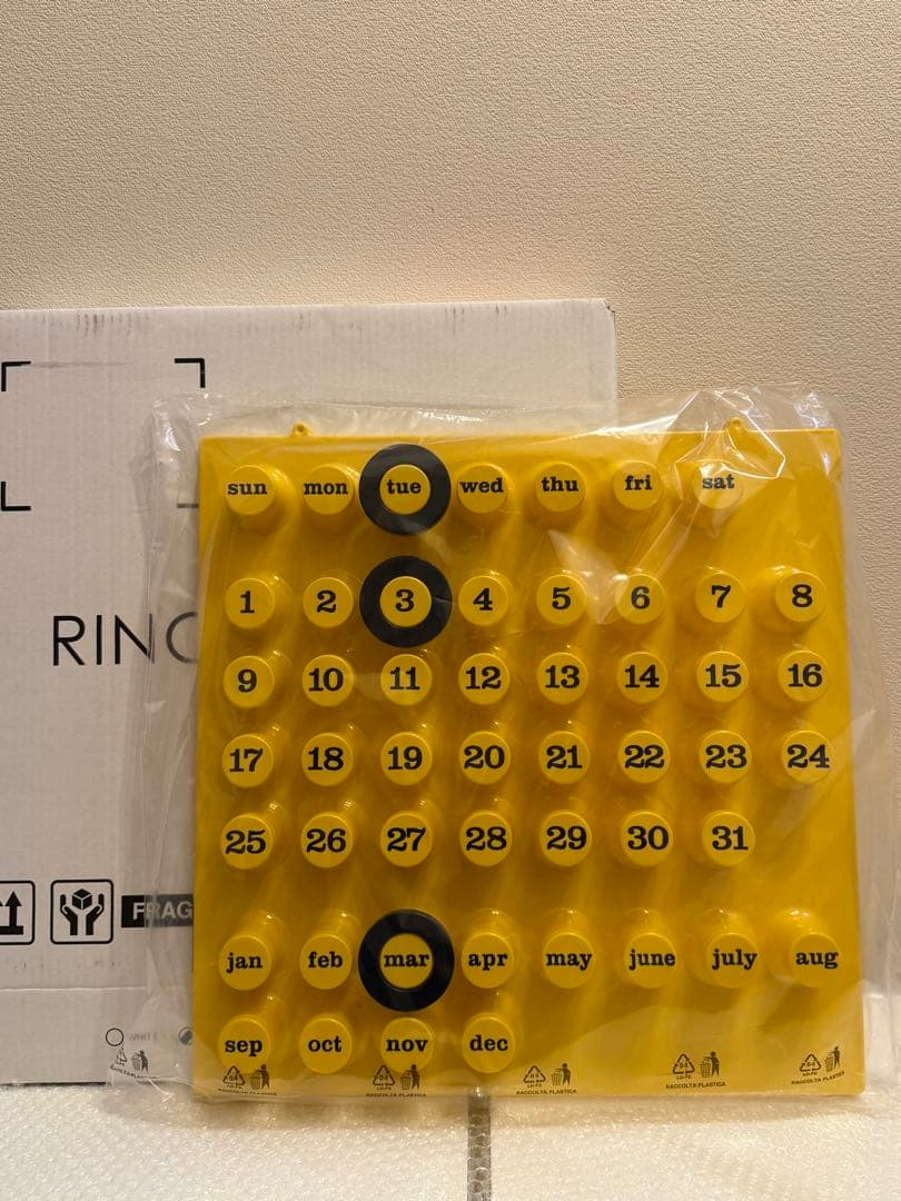 正規品　Ring-A-Date 万年カレンダー　MOMA リングカレンダー