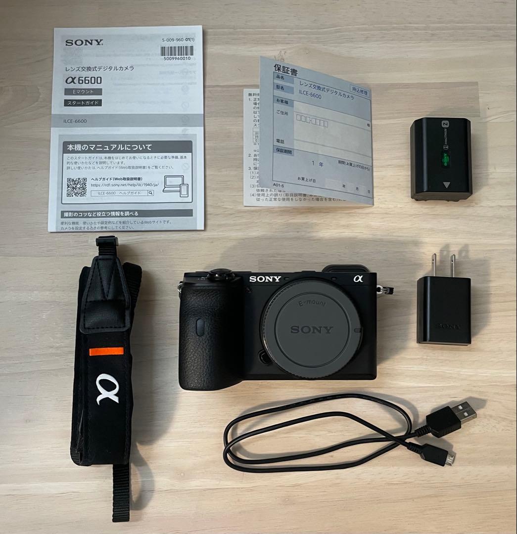 SONY aps-c ミラーレスカメラ α6600 ILCE-6600 ボディ
