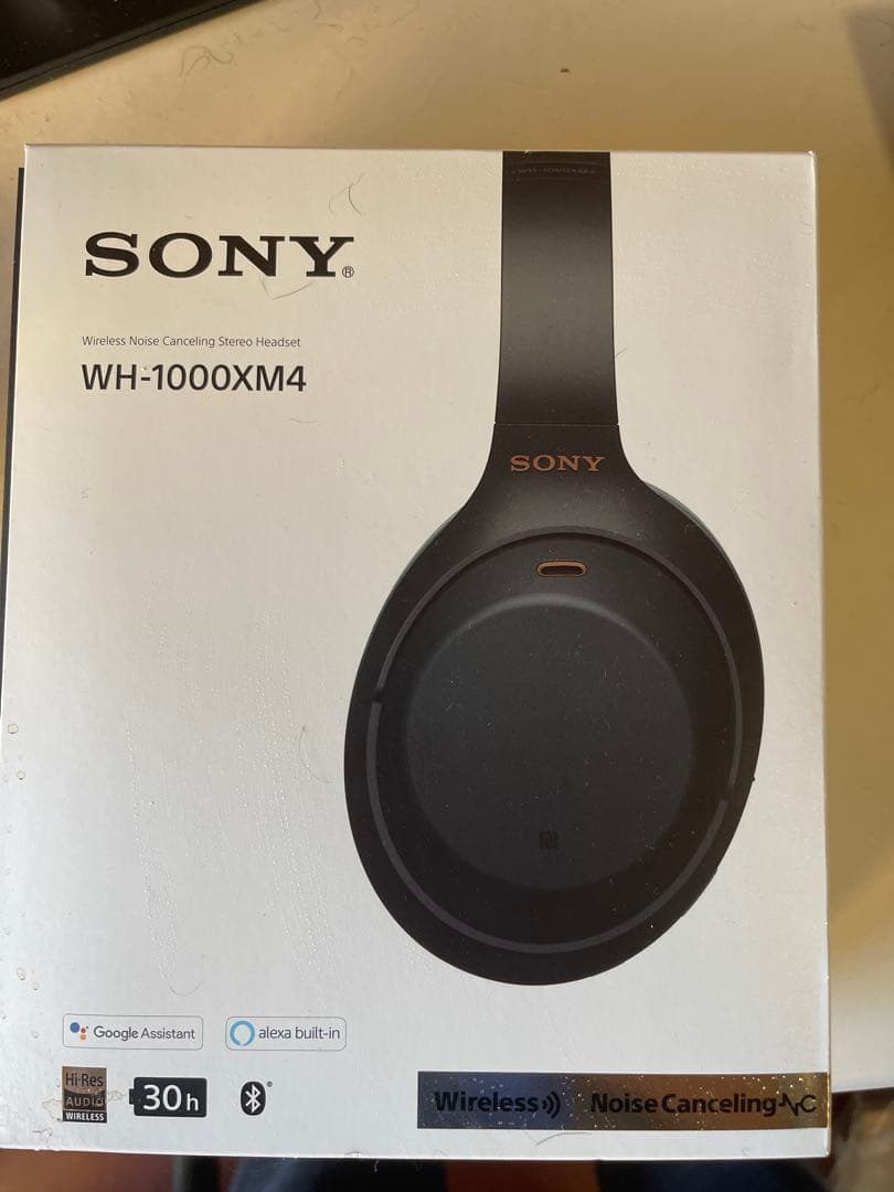 SONY WH-1000XM4 ワイヤレスヘッドホン 純正ケース付 美品箱あり