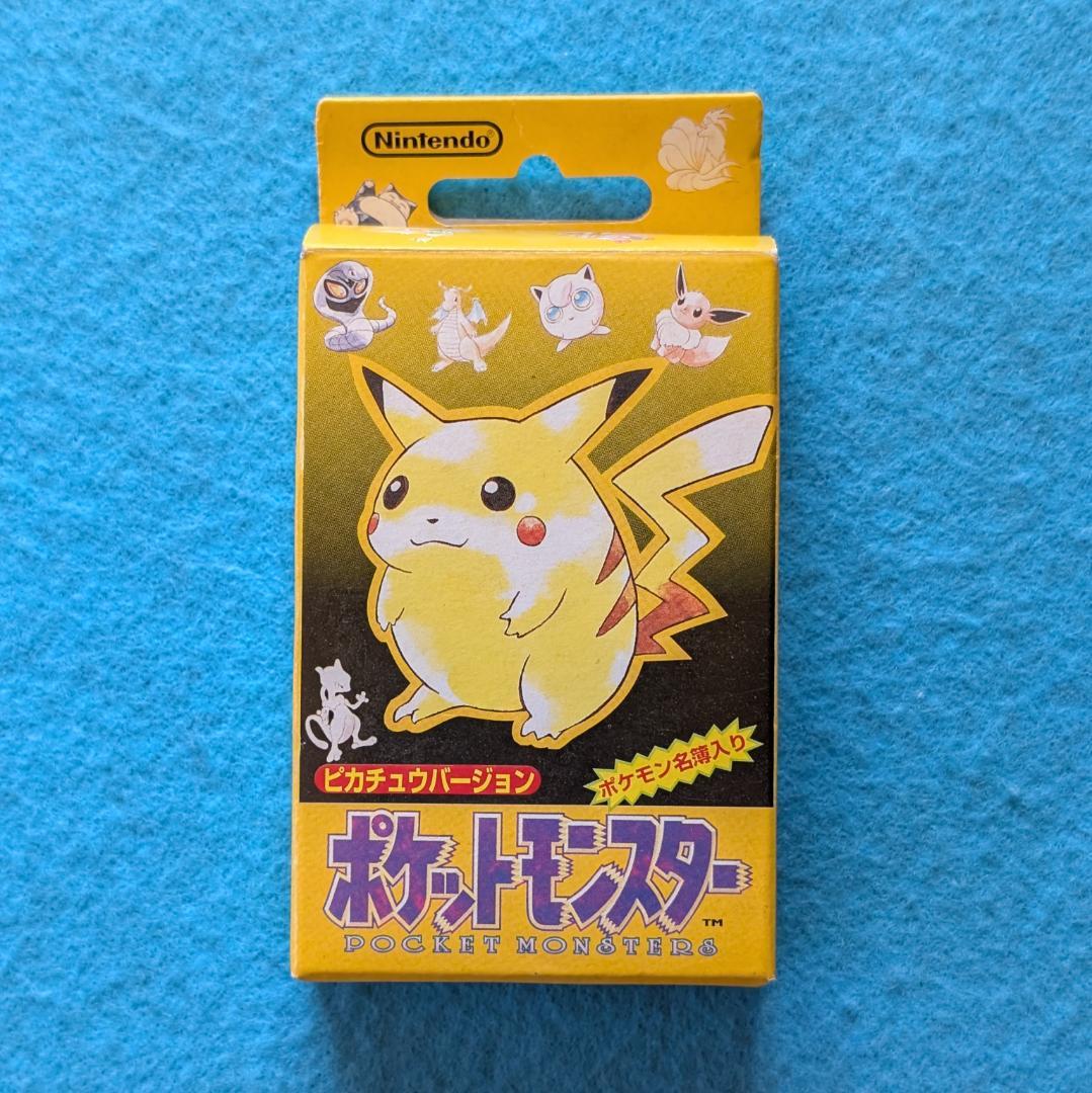 ポケモン トランプ ピカチュウバージョン シュリンク付き