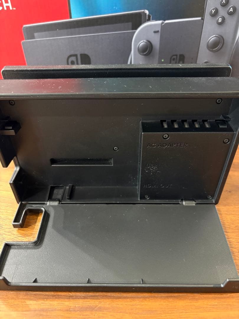 【美品】Nintendo Switch グレー バッテリー強化版 備品全て付属