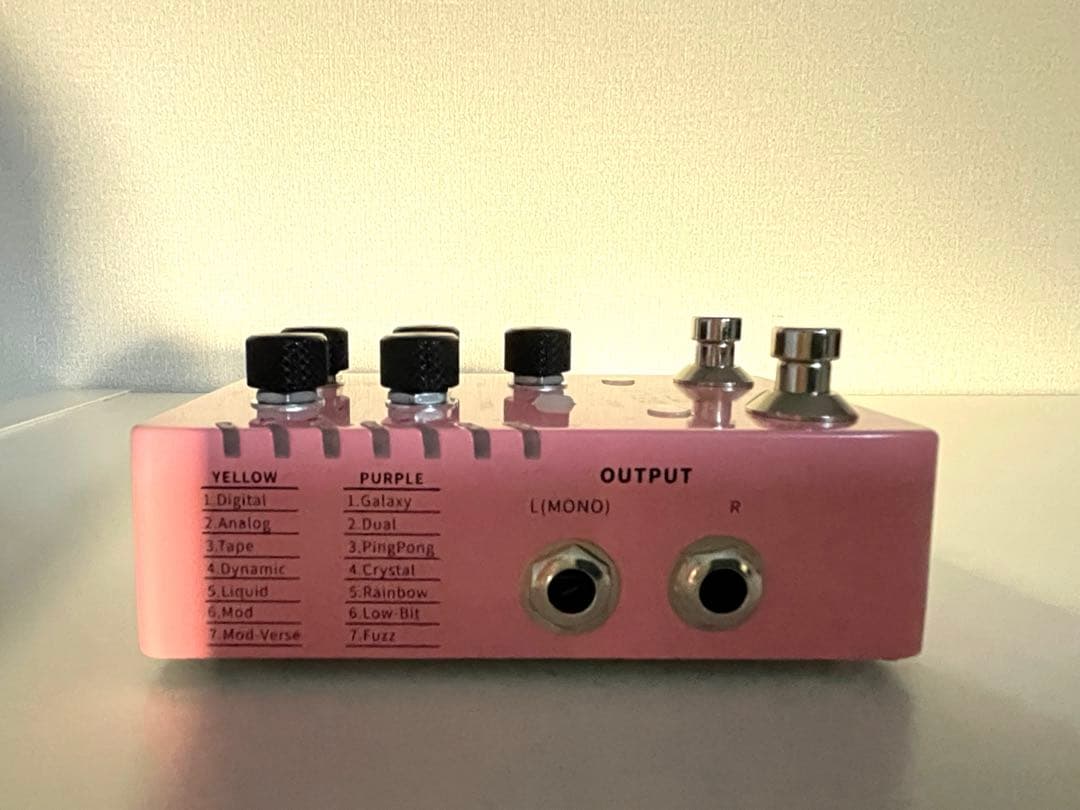 ギター Mooer D7 X2 DELAY