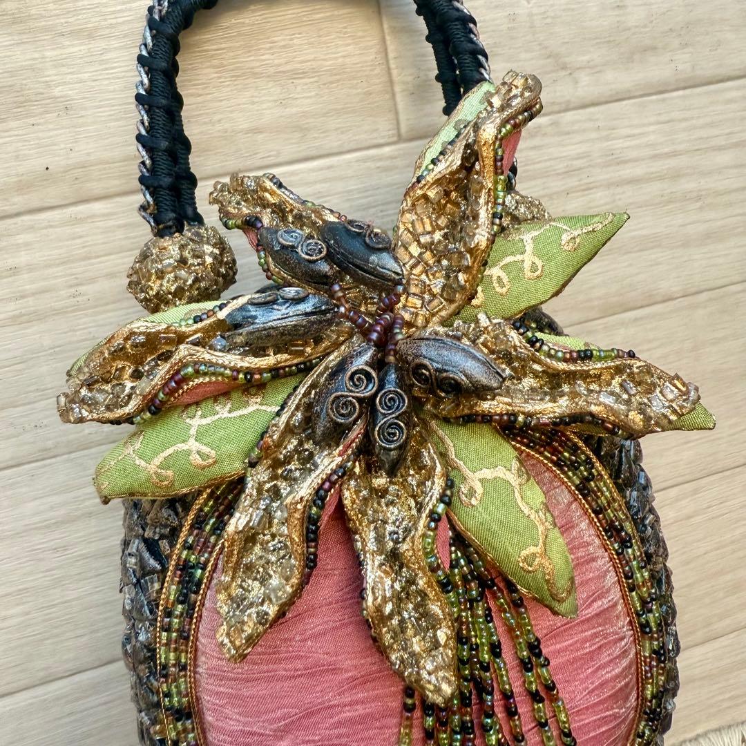 新品未使用 MARY FRANCES メアリーフランシス パーティーバッグ