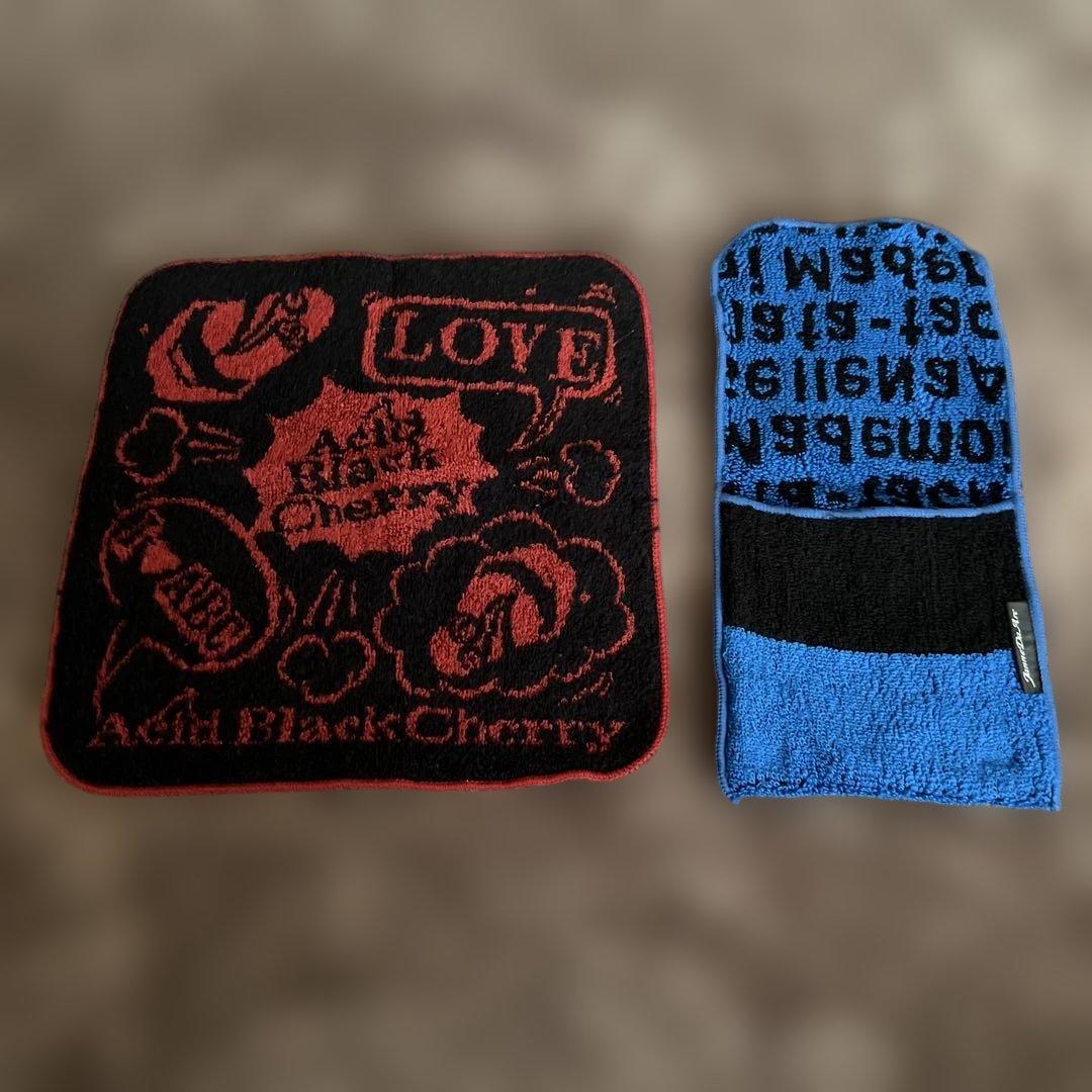 Acid Black Cherry FC限定フード付きタオル、グッズまとめ売り