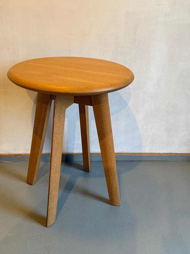 飛騨 家具 シラカワshirakawa サイドテーブル ナチュラル 丸テーブル